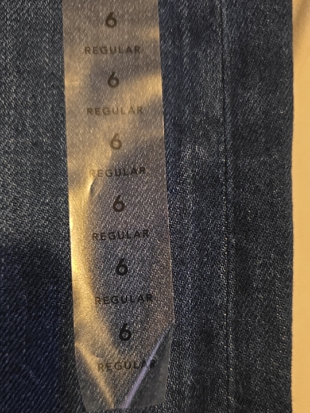 American Eagle Low Rise Strigid Ultra Wide Leg Jeans Size 6 - Picture 6 of 15
